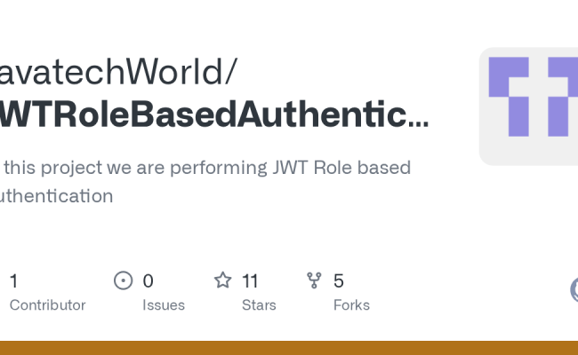 JWTRoleBasedAuthentication/src/main/java/com/jwt/implementation ...