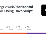 Github Codegridweb Horizontal Scroll Using Javascript