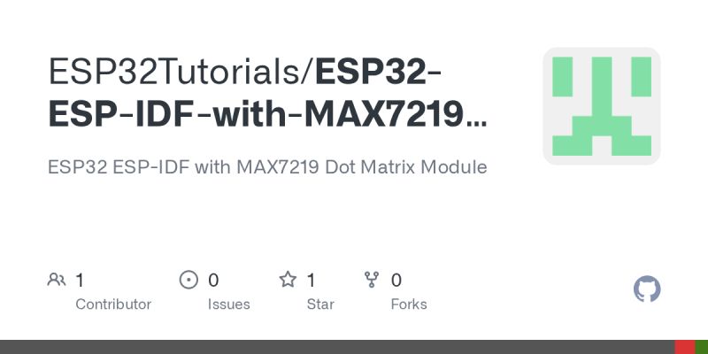 Github Data Network Alfeld Scrolldisplay Max7219 Esp32 Based Scrolling Display - Best Geometric Images in Retina