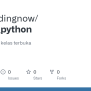 GitHub - Kangkodingnow/Belajar_python: Belajar_pyhton Kelas Terbuka