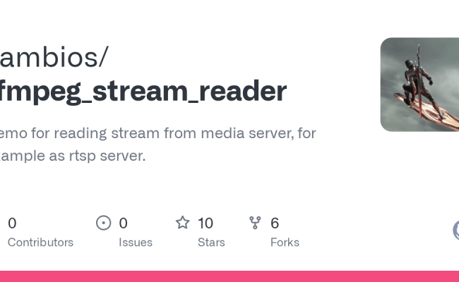 GitHub - Sambios/ffmpeg_stream_reader: Demo For Reading Stream From ...