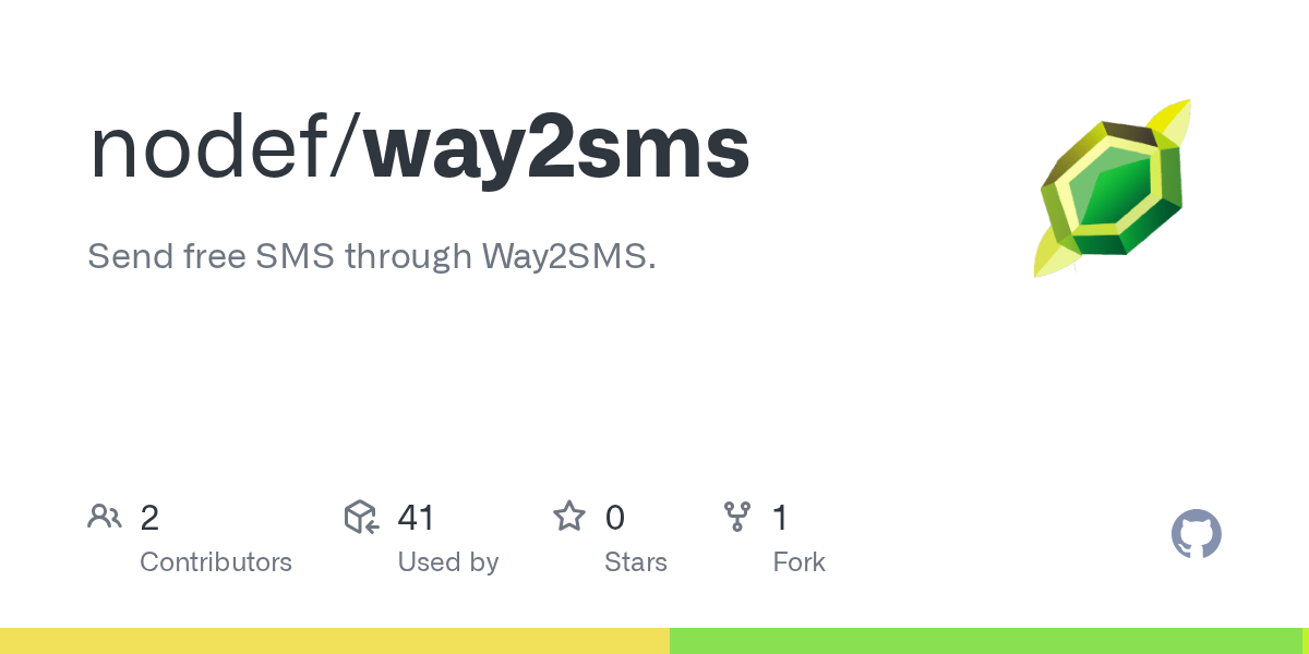 They make it easy to communicate with clients and coworkers. Github Nodef Way2sms Send Free Sms Through Way2sms
