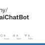 GitHub - Continy/OpenaiChatBot