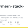 GitHub - Didinj/mern-stack-crud: MERN Stack (MongoDB, Express, React ...