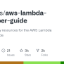 GitHub - Awsdocs/aws-lambda-developer-guide: Supplementary Resources ...