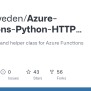 GitHub - Anthonyeden/Azure-Functions-Python-HTTP-Example: Example Code ...