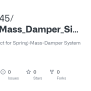 GitHub - Jayeshv45/Spring_Mass_Damper_Simulation: Simulink Project For ...