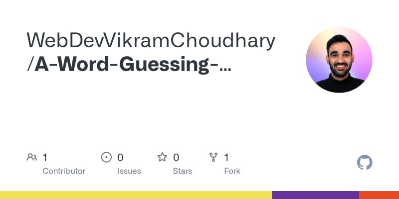Github Word Guessing Game Wgg 1 Implement Fasttext In Local Env - Premium Geometric Texture Gallery - Ultra HD