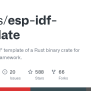 GitHub - Esp-rs/esp-idf-template: A 