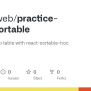 GitHub - Zerobitweb/practice-react-sortable: React-bootstrap Table With React-sortable-hoc