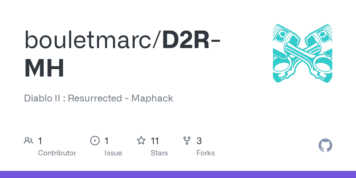 GitHub Bouletmarc D2R MH Diablo II Resurrected Maphack D2R MH