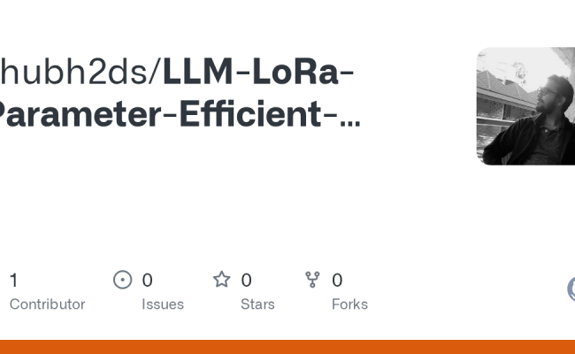 GitHub - Shubh2ds/LLM-LoRa-Parameter-Efficient-Fine-Tuning-the-LLAMA2 ...