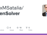 Github Alexmsatalia Opensolver