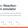 GitHub - Rengesser/Reaction-diffusion-simulator: Small Toolbox For ...