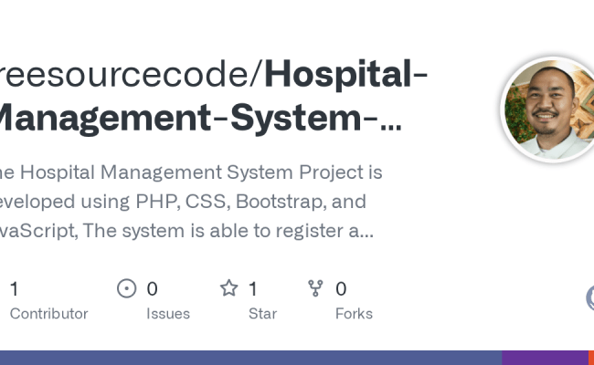GitHub - Freesourcecode/Hospital-Management-System-Project-in-PHP-with-Source-Code: The Hospital ...