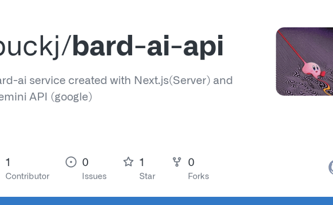 GitHub - Puckj/bard-ai-api: Bard-ai Service Created With NextJS(api ...