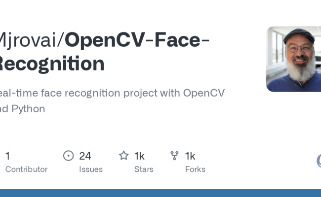 GitHub - Mjrovai/OpenCV-Face-Recognition: Real-time Face Recognition ...