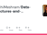 Github Prachimeshram Data Structures And Algorithm