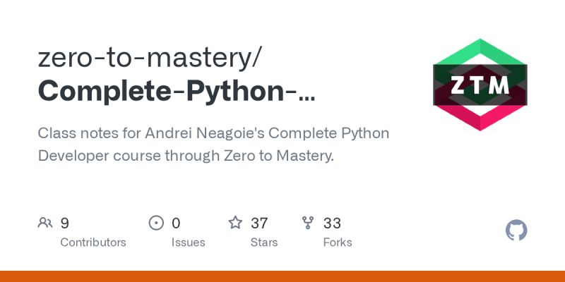 Github Codedonor The Complete Python Masterclass Learn Python From Scratch - Dark Illustration Collection - 8K Quality