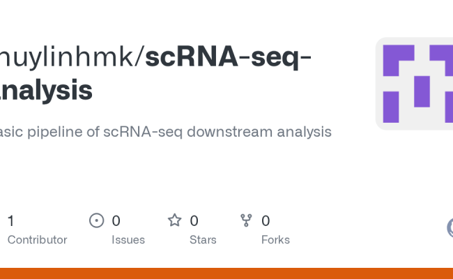 GitHub - Thuylinhmk/scRNA-seq-analysis: Basic Pipeline Of ScRNA-seq ...