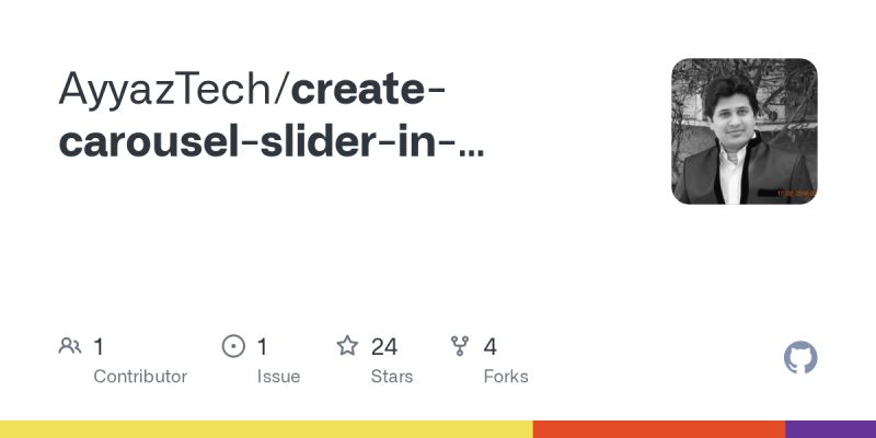 Github Ayyaztech Create Carousel Slider In Tailwind Css And React Js - Best Landscape Pictures in Ultra HD
