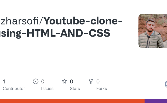 GitHub - Azharsofi/Youtube-clone-using-HTML-AND-CSS