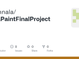 Github Cjonnala Javapaintfinalproject