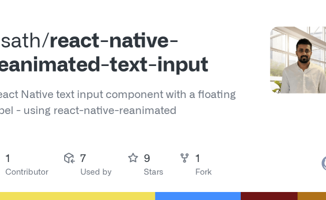 GitHub - Csath/react-native-reanimated-text-input: React Native Text Input Component With A ...