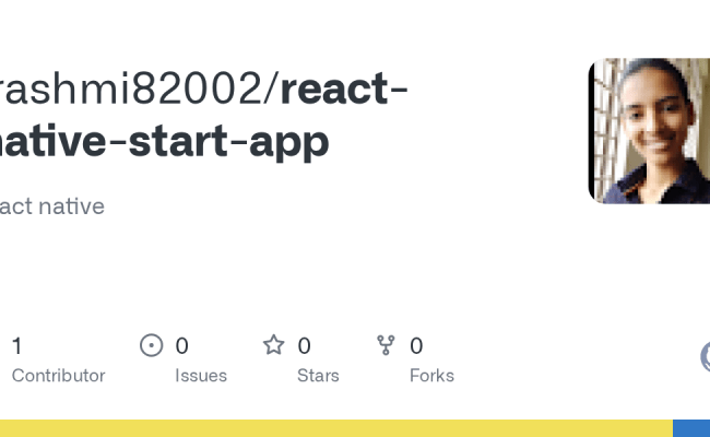 GitHub - Jrashmi82002/react-native-start-app: React Native