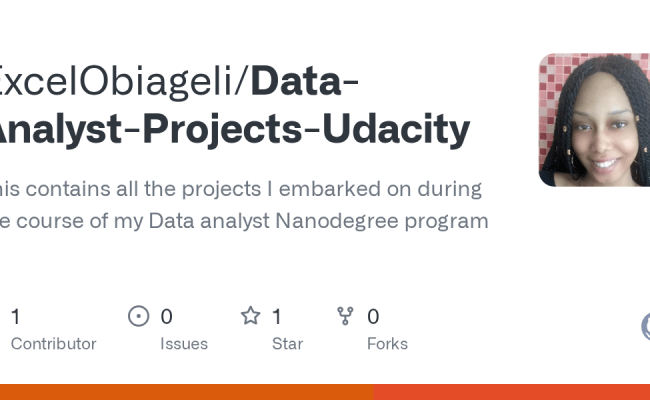 GitHub - ExcelObiageli/Data-Analyst-Projects-Udacity: This Contains All ...