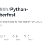 GitHub - Gracyashhh/Python-Hacktoberfest: Repository Totally Dedicated ...