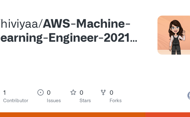 GitHub - Thiviyaa/AWS-Machine-Learning-Engineer-2021-Udacity
