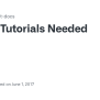 💡 Tutorials Needed · Issue #12 · SkriptLang/skript-docs · GitHub