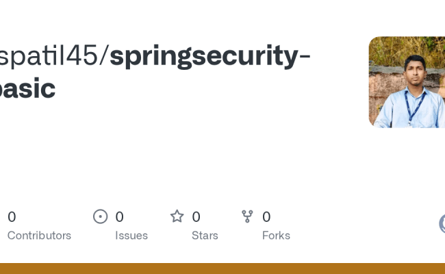 GitHub - Rspatil45/springsecurity-basic