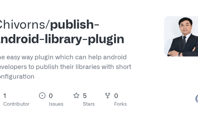 GitHub - Chivorns/publish-android-library-plugin: The Easy Way Plugin ...
