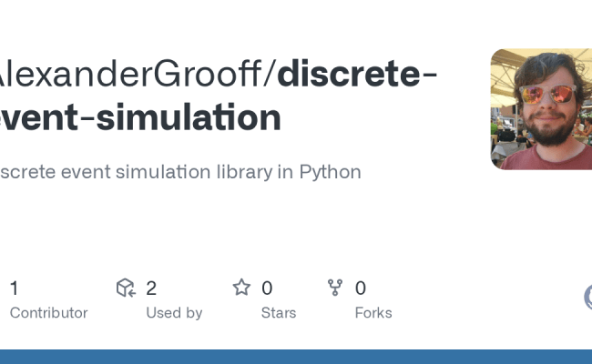 GitHub - AlexanderGrooff/discrete-event-simulation: Discrete Event ...