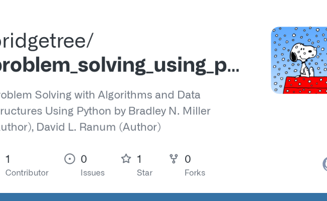 GitHub - Bridgetree/problem_solving_using_python: Problem Solving With ...