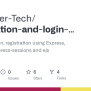GitHub - Volunteer-Tech/registration-and-login-system-with-Node.js: 🎉 ...