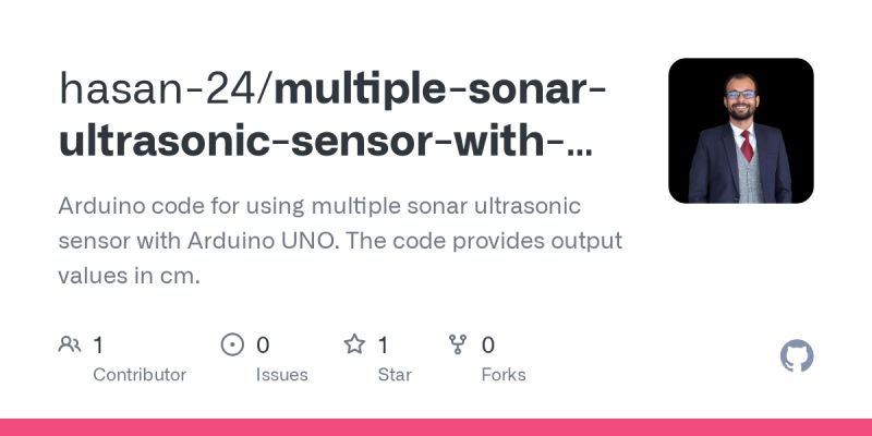 Github Waqasfarooq124 Interfacing Of Multiple Ultrasonic Sensor With Arduino - Premium Dark Pattern Gallery - Mobile