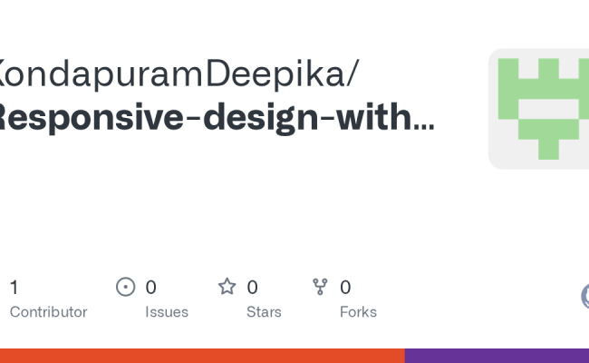 GitHub - KondapuramDeepika/Responsive-design-with-bootstrap-framework