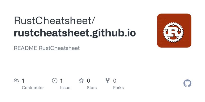 Rust Cheatsheet Github - Best City Photos in HD