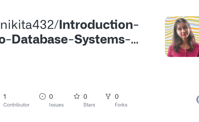 GitHub - Gnikita432/Introduction-to-Database-Systems-Course