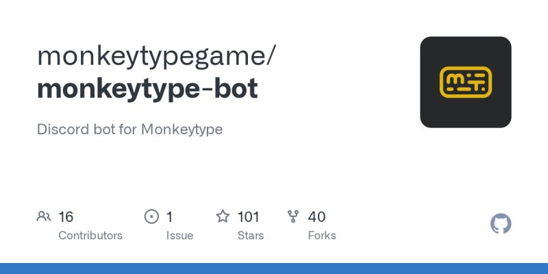 Github Monkeytypegame Monkeytype Bot Discord Bot For Monkeytype - Download Professional Vintage Wallpaper | 8K