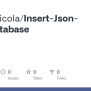 GitHub - AndroLuix/Insert-Json-into-database