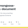 GitHub - Am101/mongoose-schema-document: A Simple Cli Tool For ...