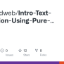 GitHub - Codegridweb/Intro-Text-Animation-Using-Pure-CSS