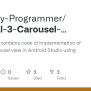 GitHub - Everyday-Programmer/Material-3-Carousel-Android: This ...