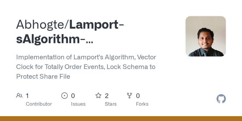 Github Kerimkochekov Lamport Algorithm With Vector Clock Lamport S - Stunning Gradient Art - Mobile
