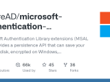 History For Migrate Msal Python Cache To Msal Extensions Azuread