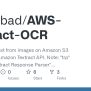 GitHub - Mattobad/AWS-Textract-OCR: Extraction Of Text From Images On ...